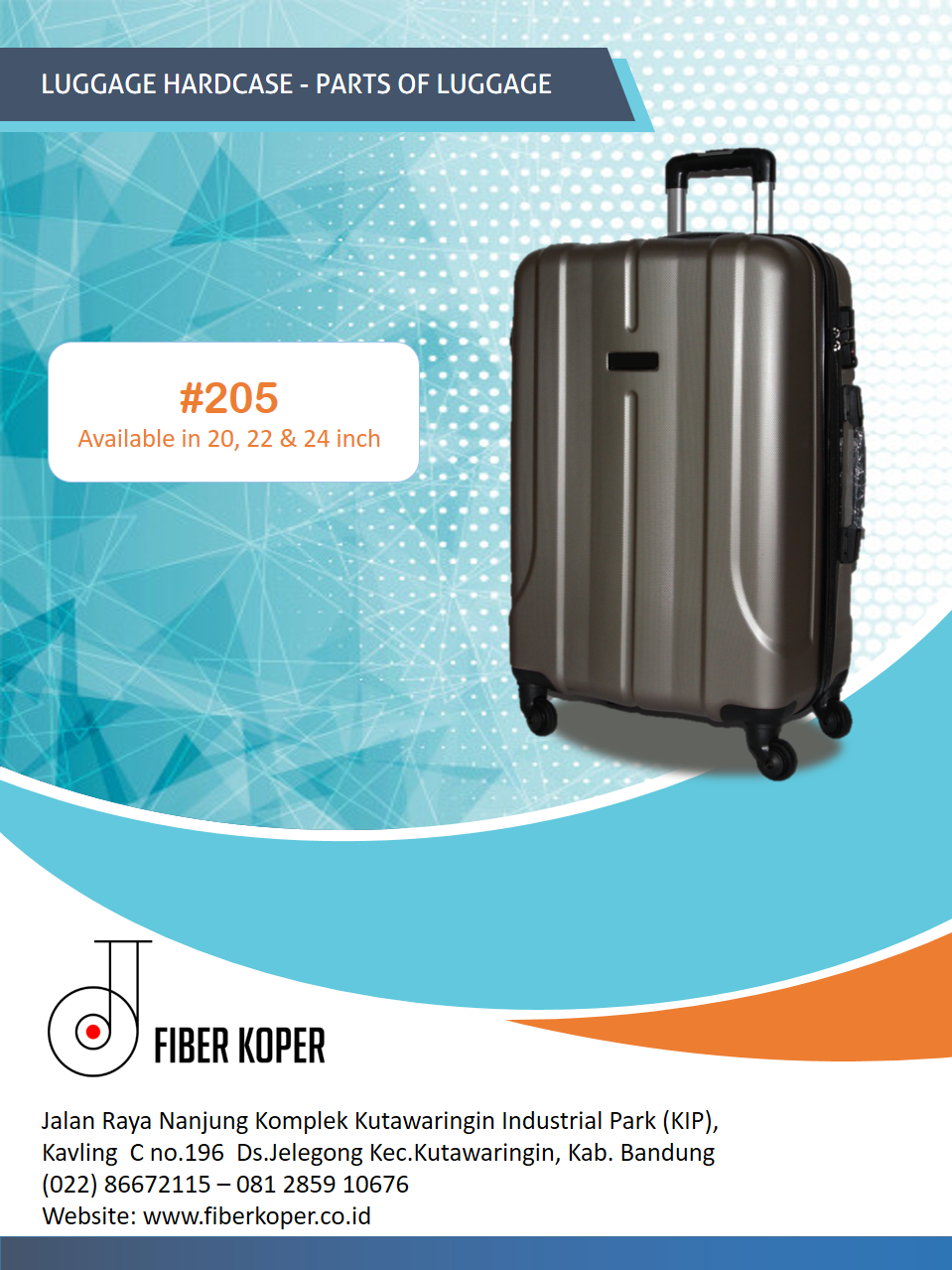 Available in 20" 22" 24"