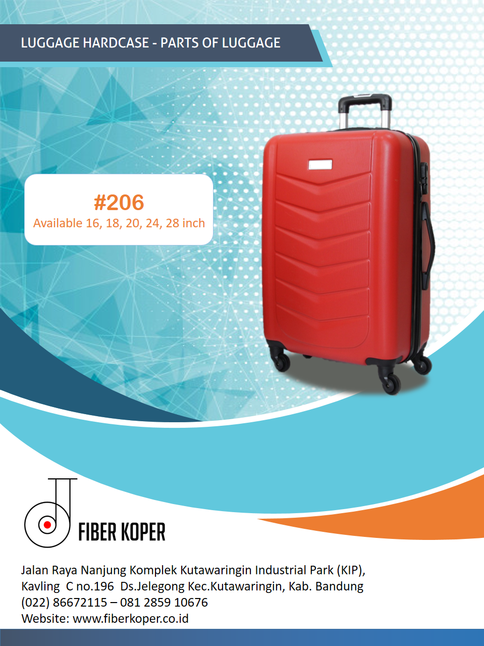 Available in 16" 18" 20" 24" 28"