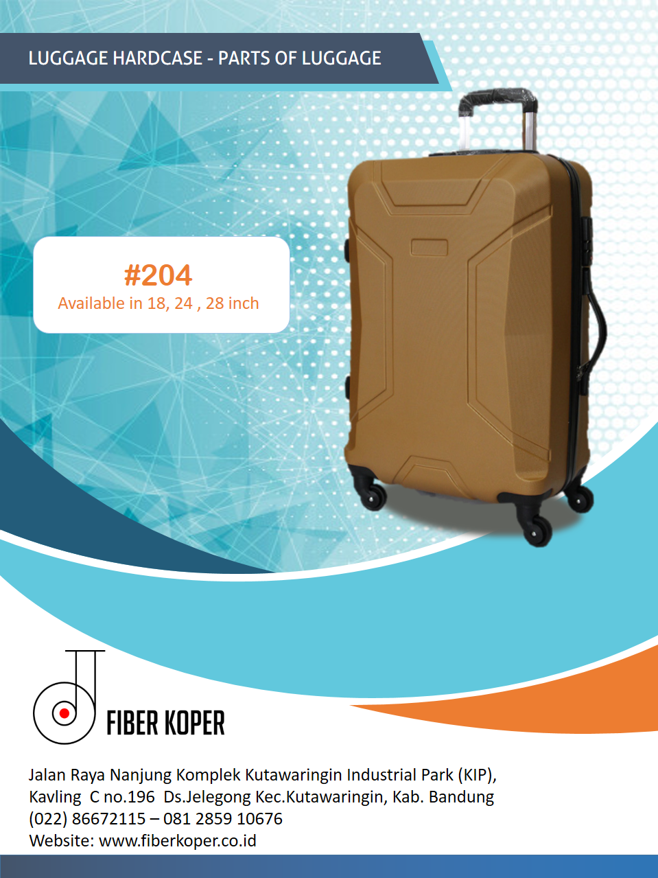 Available in 18" 24" 28"